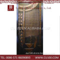 Delicate design exquisite workmanship metal door skin